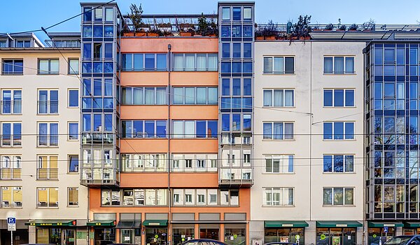 Etagenwohnung mit 2 Zimmern | München-Maxvorstadt | 70001 | Hausansicht
