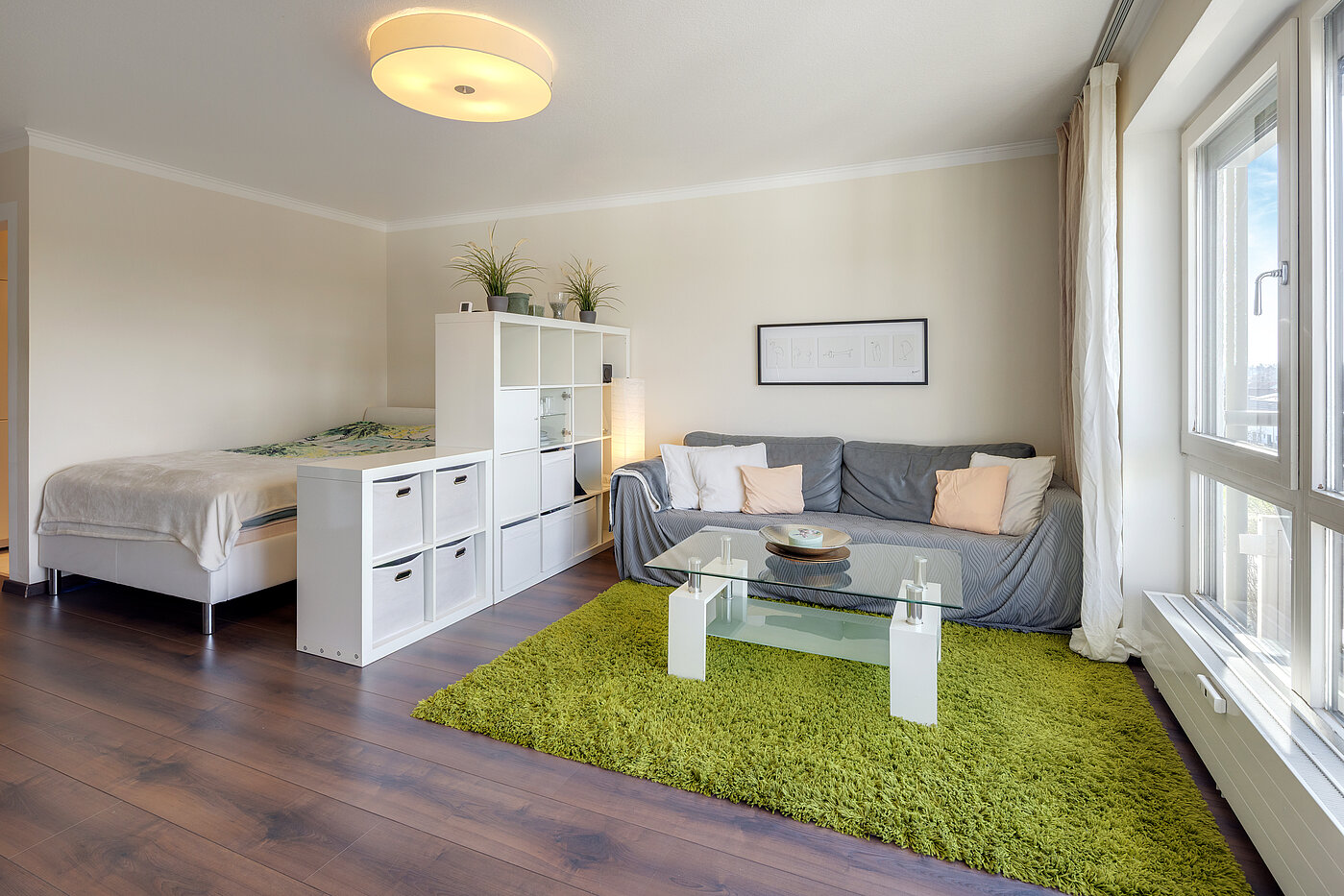 Apartment mit 1 Zimmer | München-Allach | 70298 | Wohnzimmer