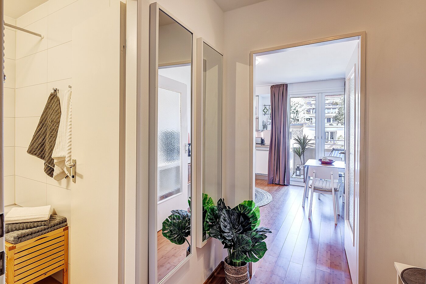 Etagenwohnung mit 1 Zimmer | München-Schwabing | 2210ML3 | Diele mit...