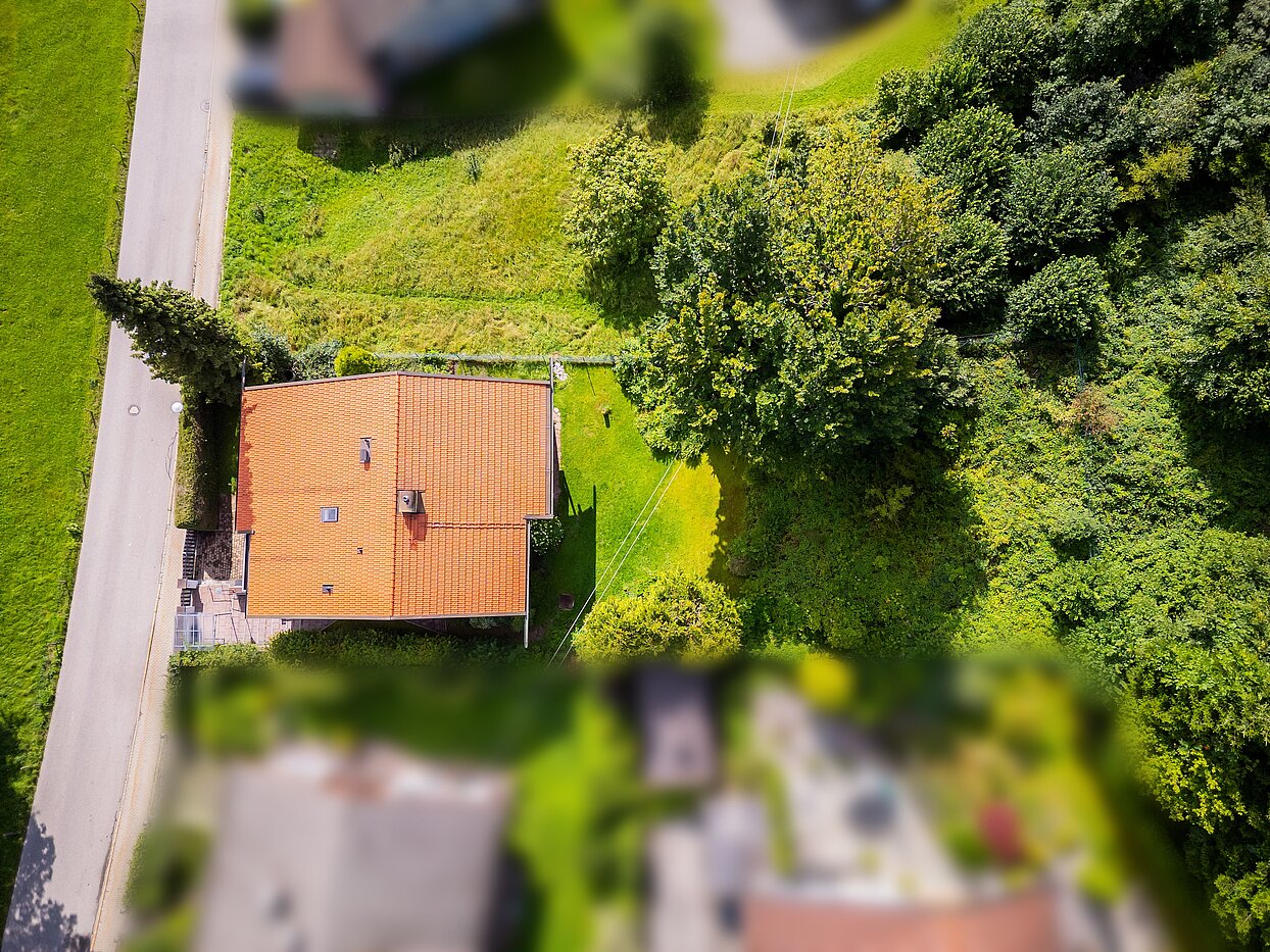 Mehrfamilienhaus mit 10 Zimmern | Bad Wiessee | 70212 | Grundstück von oben