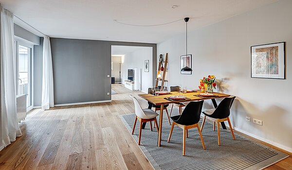 Etagenwohnung mit 3.5 Zimmern | München-Au | 704231 | Esszimmer