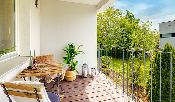 Etagenwohnung mit 2 Zimmern | Haar | 70426