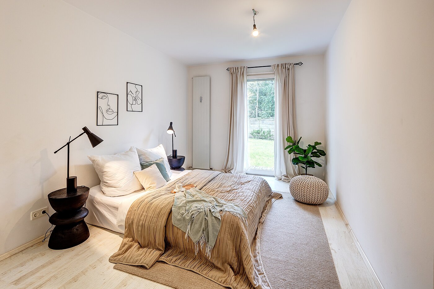 Erdgeschosswohnung mit 2.5 Zimmern | München-Harlaching | 70018 | ...Ausblick zum Garten