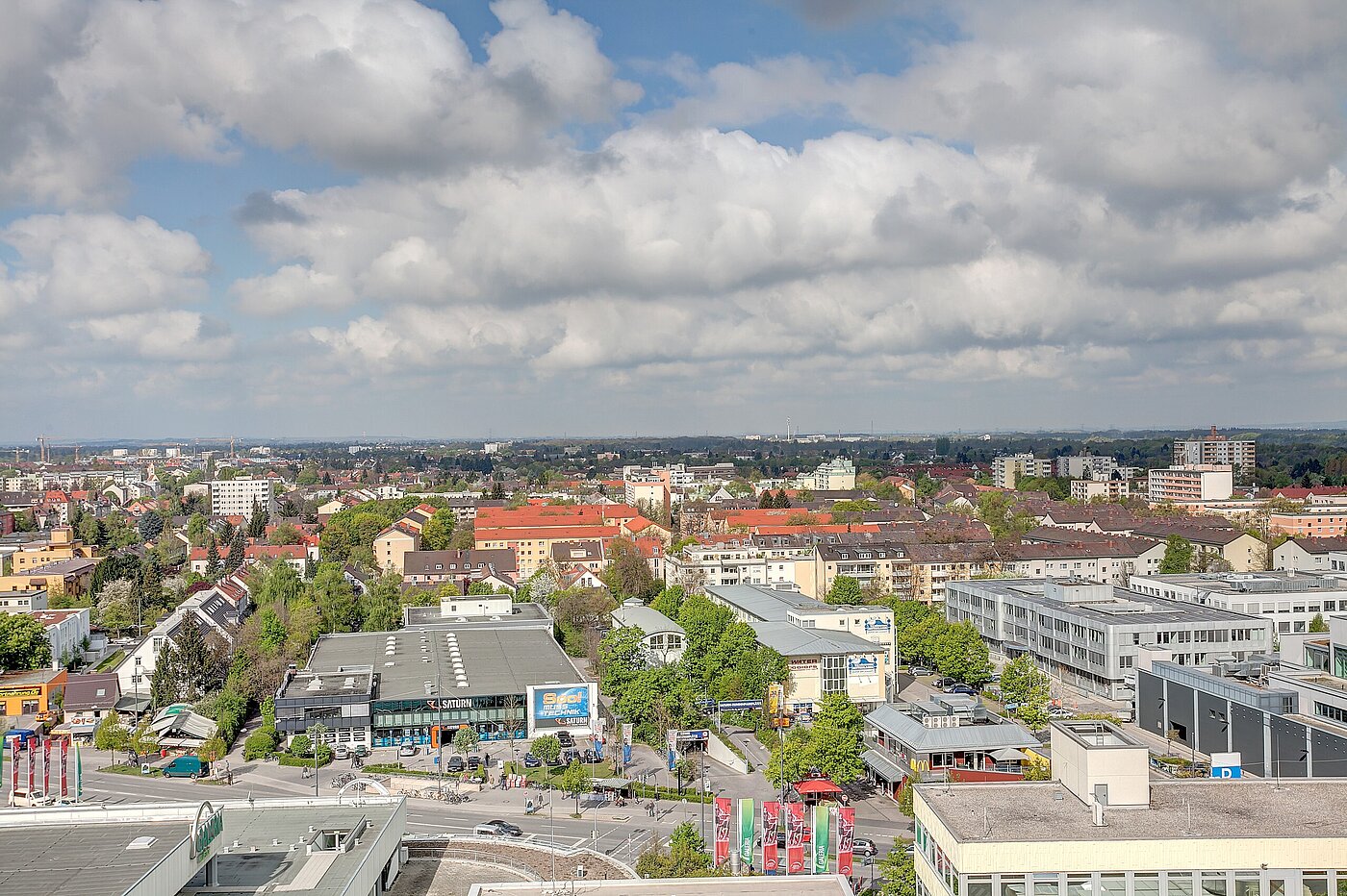 Etagenwohnung mit 1 Zimmer | München-Moosach | 70092 | Tolle Aussichten