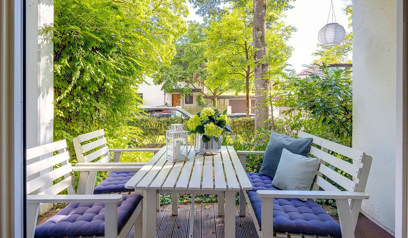 Etagenwohnung mit 2 Zimmern | München-Nymphenburg | 2107ML3 | Herrliche Südterrasse...