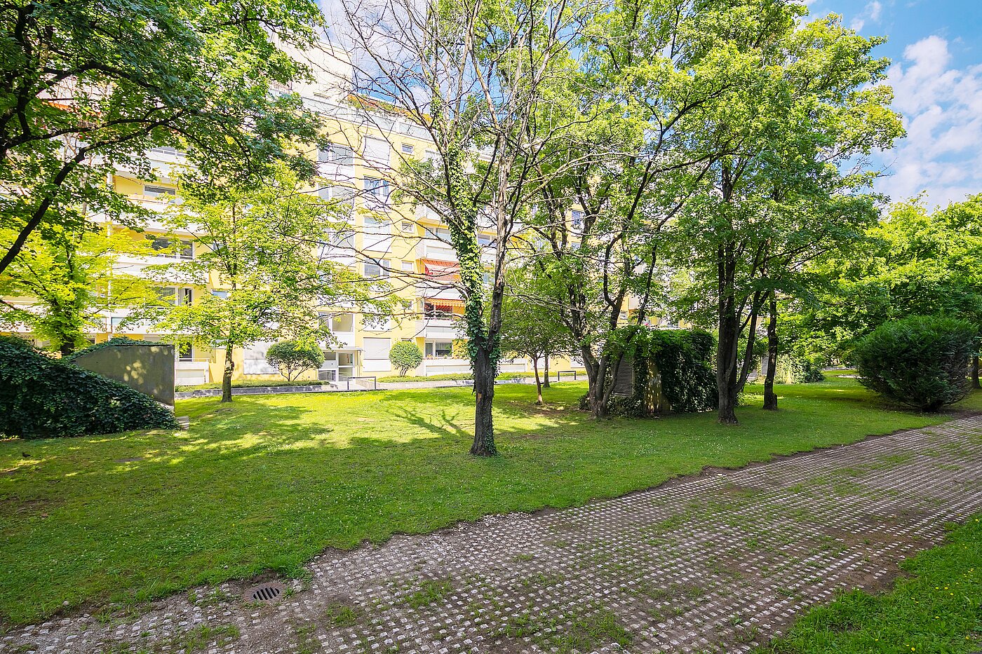 Erdgeschosswohnung mit 1 Zimmer | München-Nymphenburg | 2203ML1 | ...mit grünen Aussichten