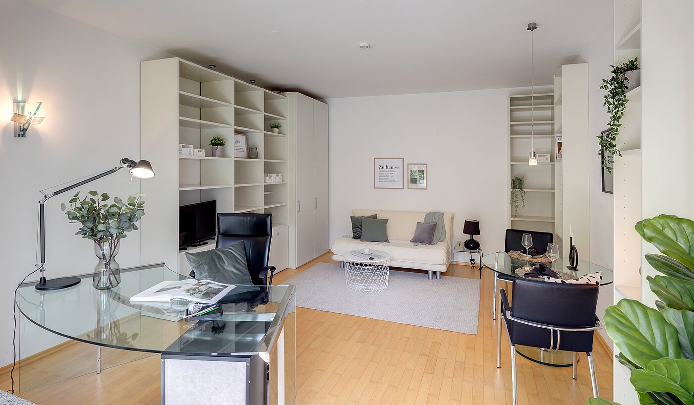 Etagenwohnung mit 1 Zimmer | München-Maxvorstadt | 2206ML5 | ...hochwertigen Einbauten...