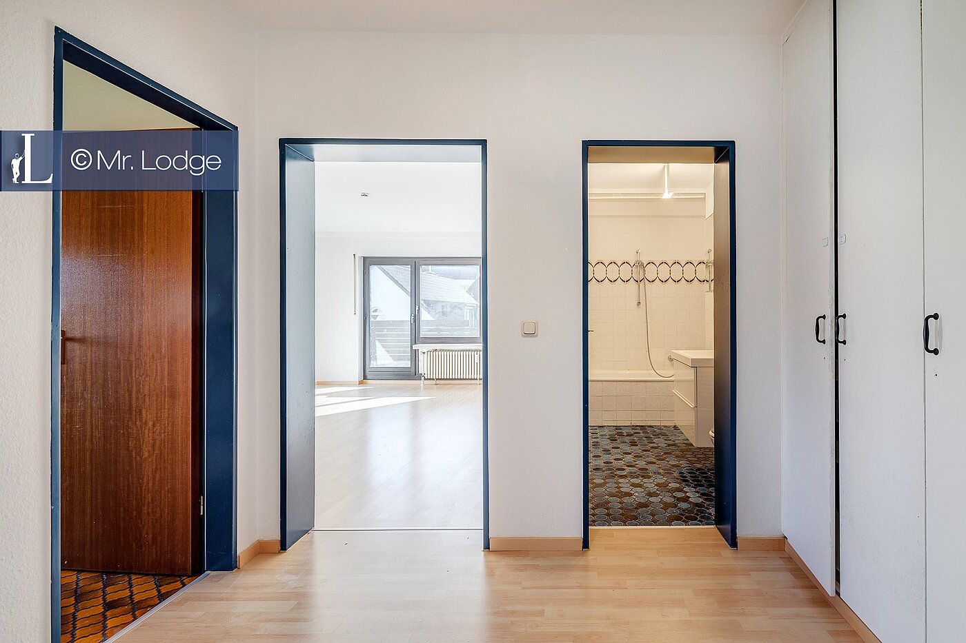 Etagenwohnung mit 3 Zimmern | München-Sendling-Westpark | 1710ML3 | Blick ins Wohnzimmer