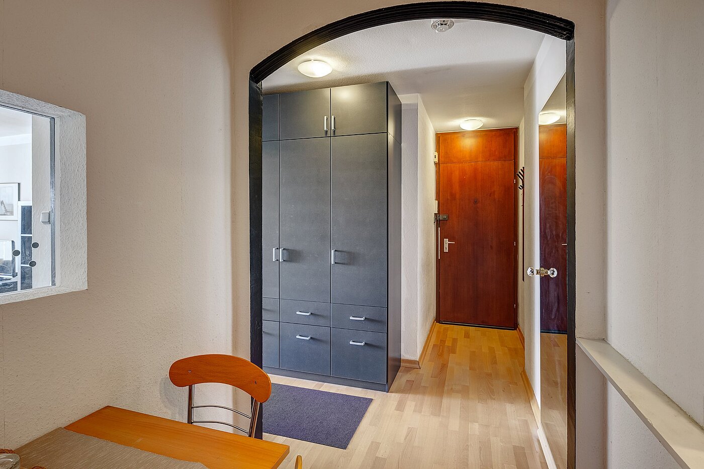 Etagenwohnung mit 1 Zimmer | München-Schwabing | 2109ML1 | Blick in den Eingangsbereich