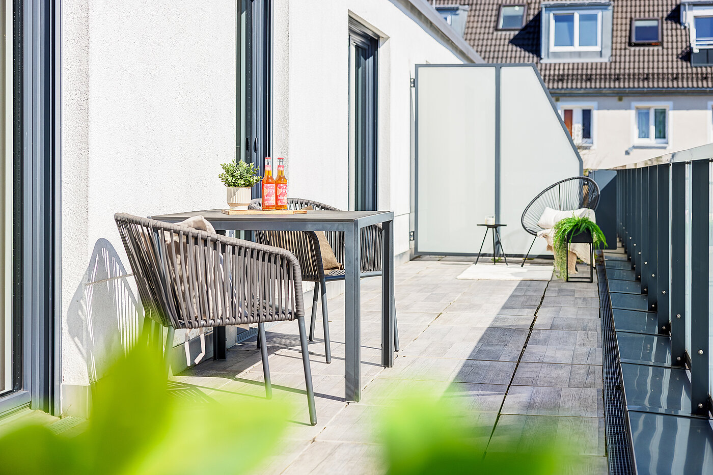 Penthouse mit 2 Zimmern | München-Bogenhausen | 70385 | ...gemütliches Frühstück