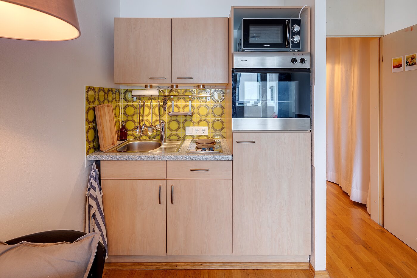 Etagenwohnung mit 1 Zimmer | München-Au | 2211ML1 | Voll ausgestattete Küchenzeile