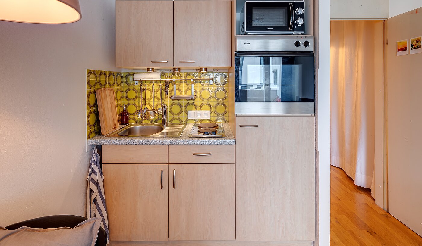 Etagenwohnung mit 1 Zimmer | München-Au | 2211ML1 | Voll ausgestattete Küchenzeile