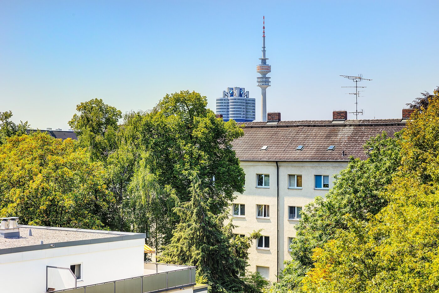 Etagenwohnung mit 1 Zimmer | München-Milbertshofen | 704371 | Außenansicht