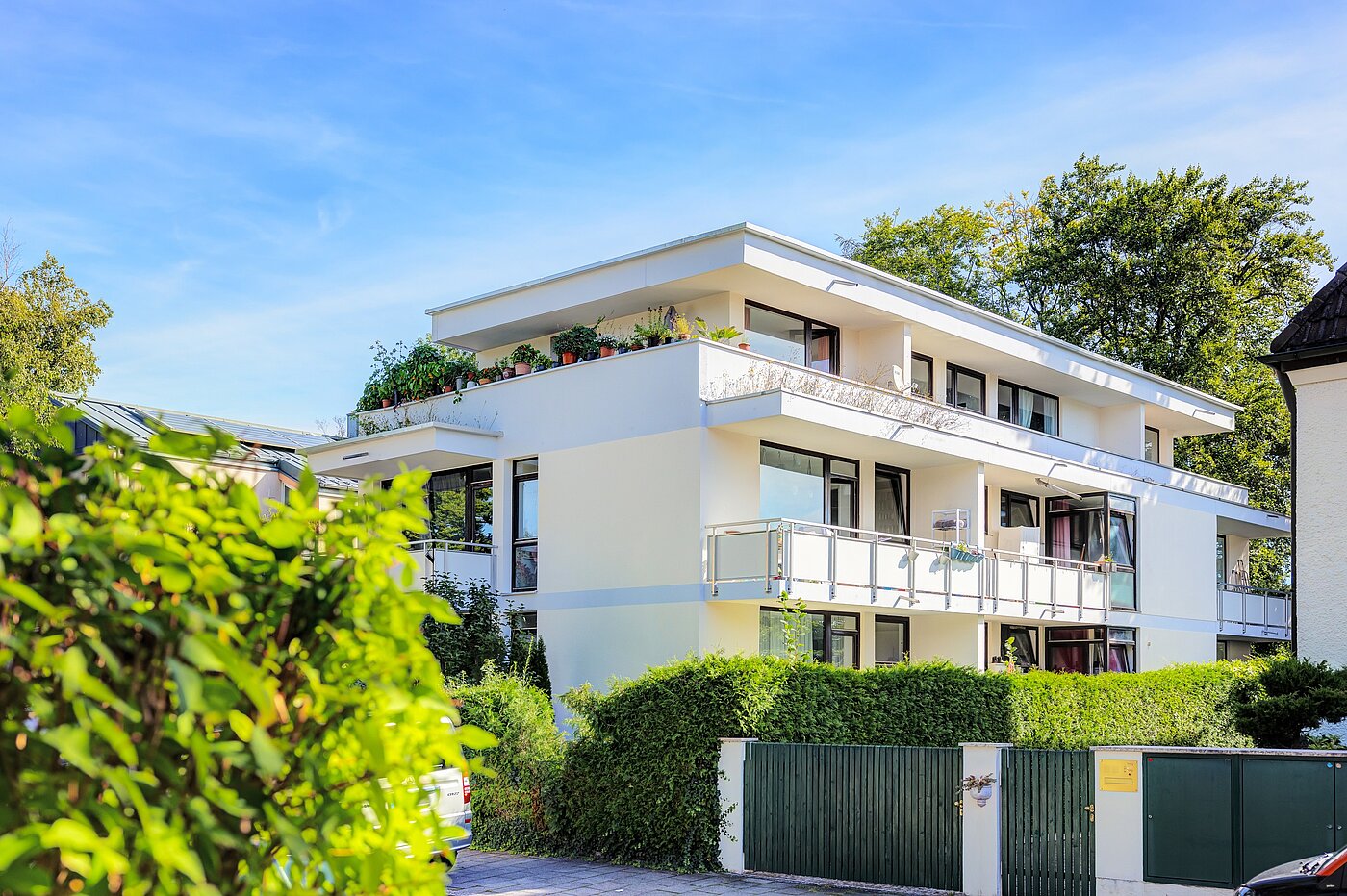 Hochparterre mit 1 Zimmer | München-Obermenzing | 70282 | Gebäudeansicht