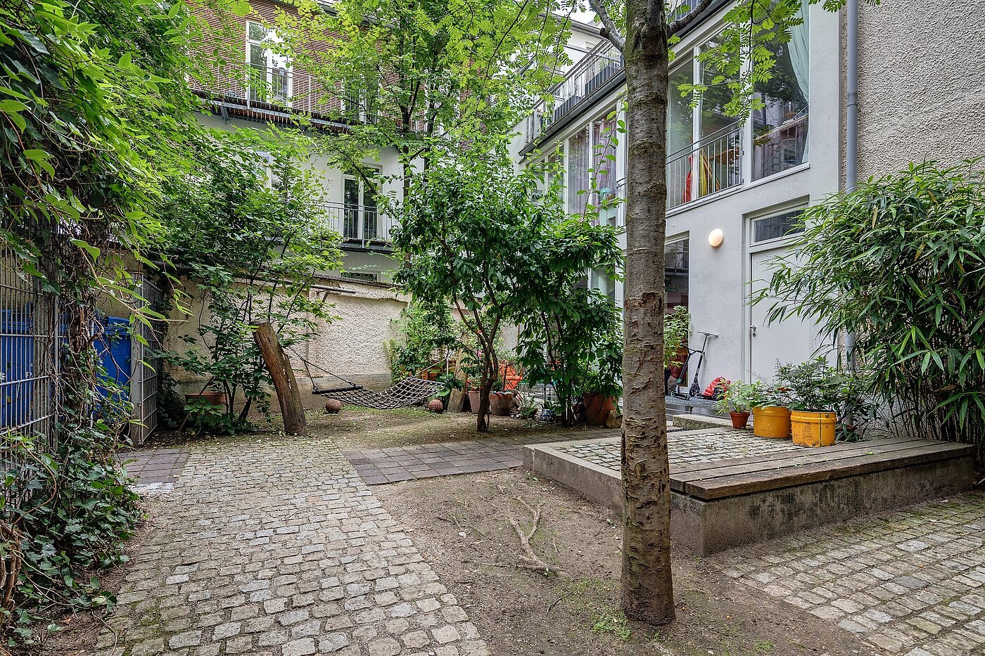 Etagenwohnung mit 2 Zimmern | München-Haidhausen | 1807ML2 | ...und grünem Innenhof