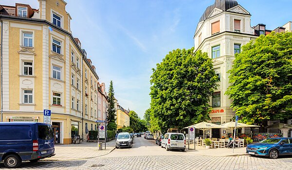 Etagenwohnung mit 1 Zimmer | München-Neuhausen | 702271 | Historisch gewachsene...