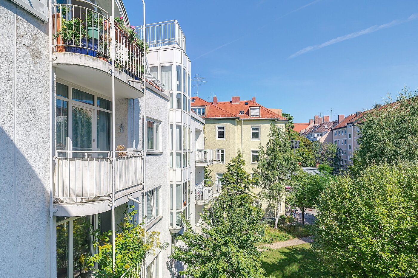 Etagenwohnung mit 1 Zimmer | München-Lehel | 2001ML10 | Ruhiger Innenhof