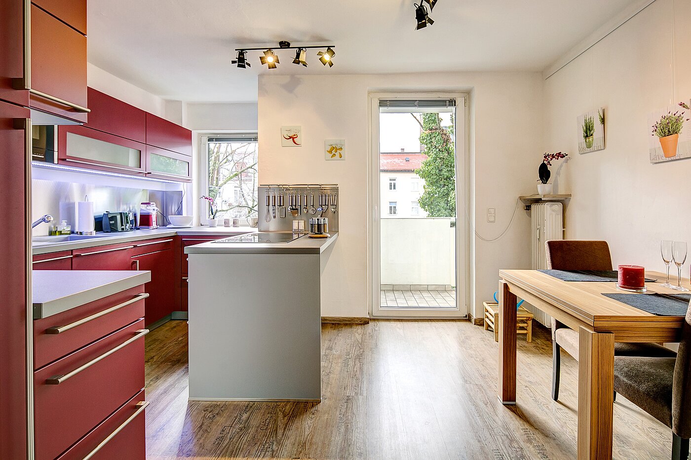 Etagenwohnung mit 2.5 Zimmern | München-Maxvorstadt | 702031 | ...Wohnküche...