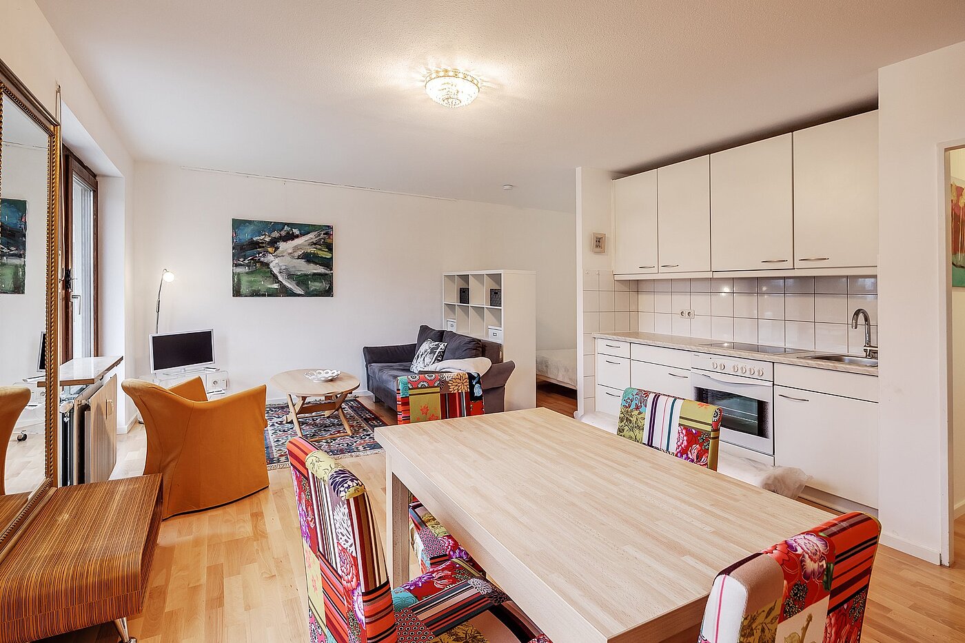 Etagenwohnung mit 1 Zimmer | München-Milbertshofen | 2102ML5 | Essplatz mit