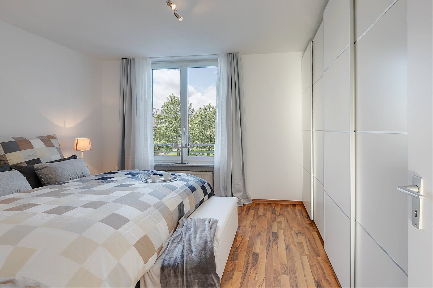 Etagenwohnung mit 2 Zimmern | München-Oberföhring | 2007ML8 | Schlafzimmer