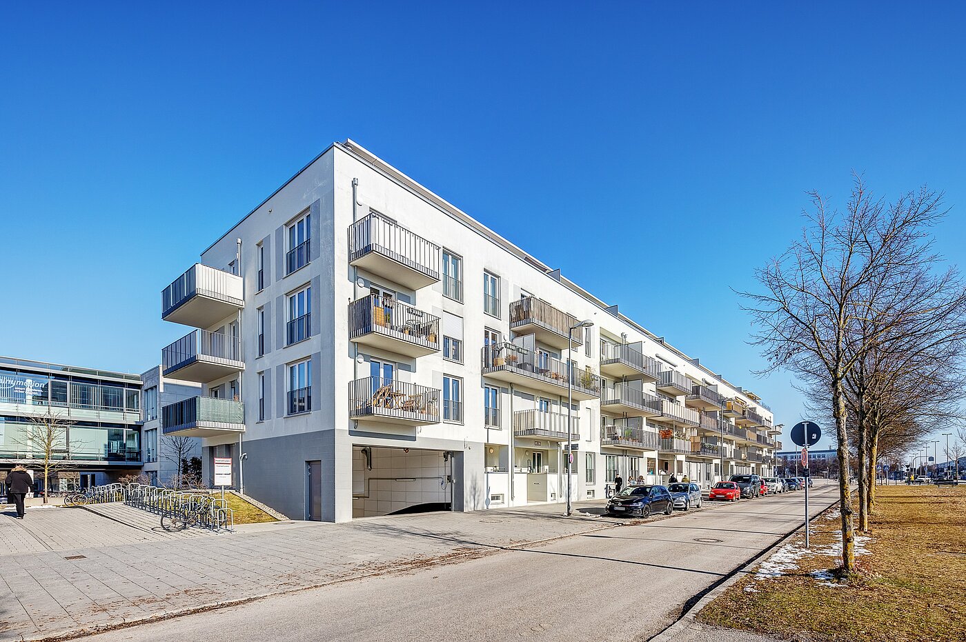 Erdgeschosswohnung mit 2 Zimmern | München-Riem | 2201ML1 | Hausansicht