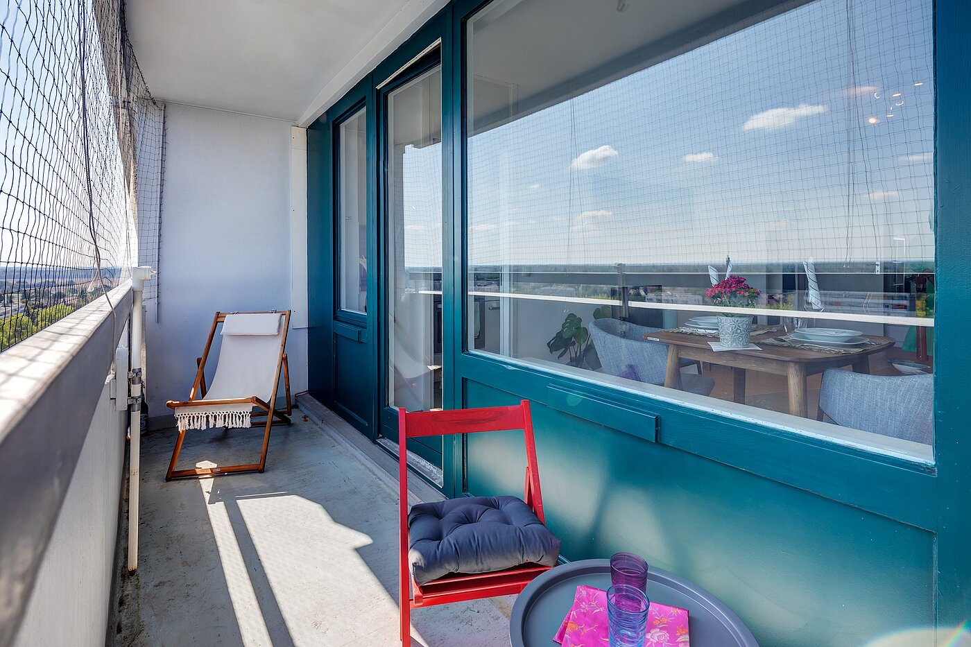 Etagenwohnung mit 1 Zimmer | München-Solln | 700901 | Großzügiger Balkon mit...