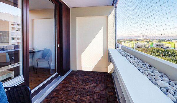 Etagenwohnung mit 1 Zimmer | München-Bogenhausen | 70457 | Balkon