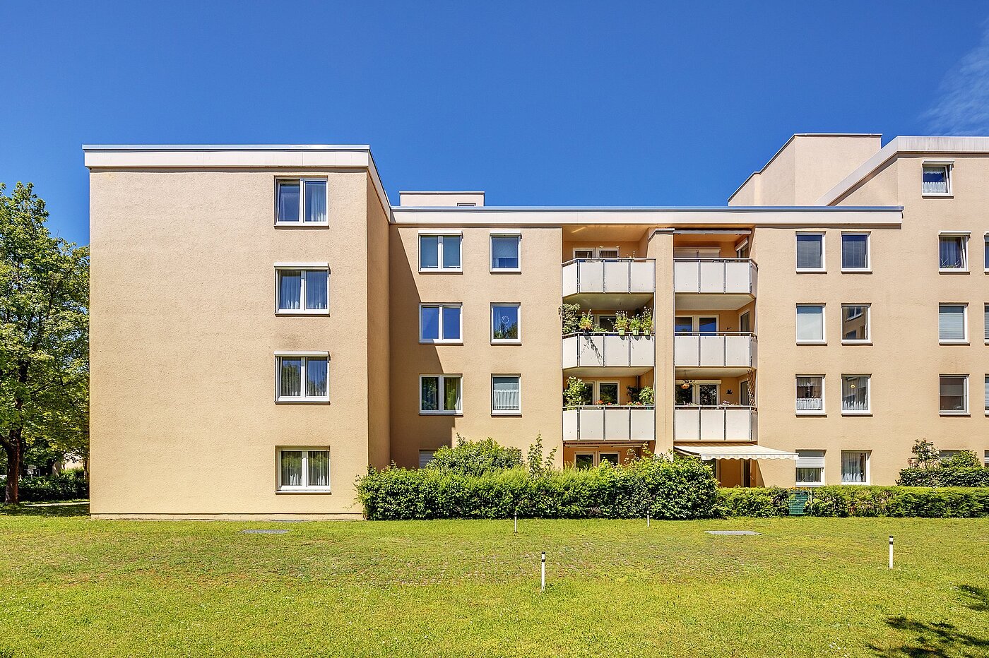Erdgeschosswohnung mit 4.5 Zimmern | München-Perlach | 2003ML6 | Rückansicht