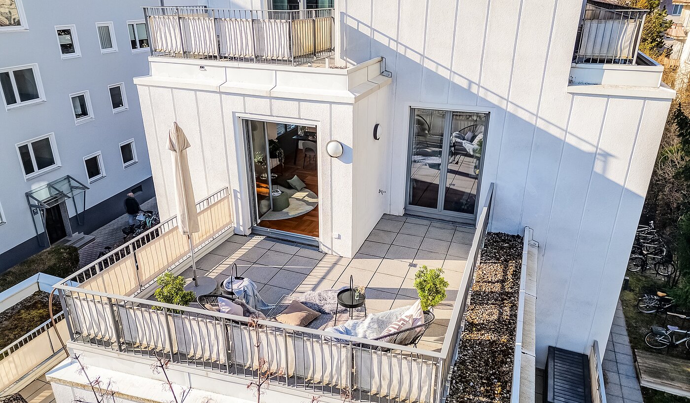 Etagenwohnung mit 2 Zimmern | München-Schwabing | 70195 | ...und genießen