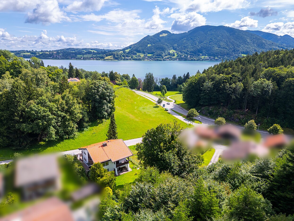 Mehrfamilienhaus mit 10 Zimmern | Bad Wiessee | 70212 | Luftaufnahme