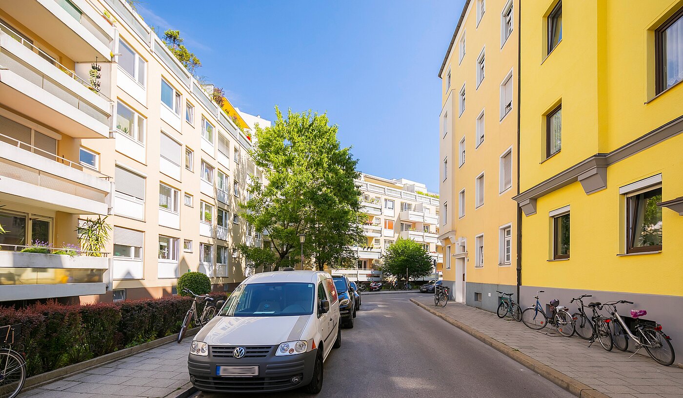 Erdgeschosswohnung mit 1 Zimmer | München-Nymphenburg | 2203ML1 | Gepflegtes Objekt