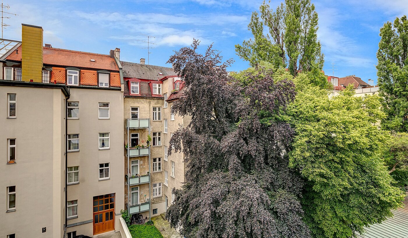Etagenwohnung mit 1 Zimmer | München-Schwabing | 2106ML1 | Charmanter Hinterhofcharakter