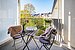 Apartment mit 1.5 Zimmern | München-Bogenhausen | 70378 | ...auf dem Balkon... | Thumbnail