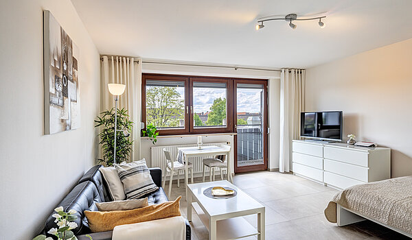 Etagenwohnung mit 1 Zimmer | München-Milbertshofen | 704371 | Sonnig Ruhig Hell