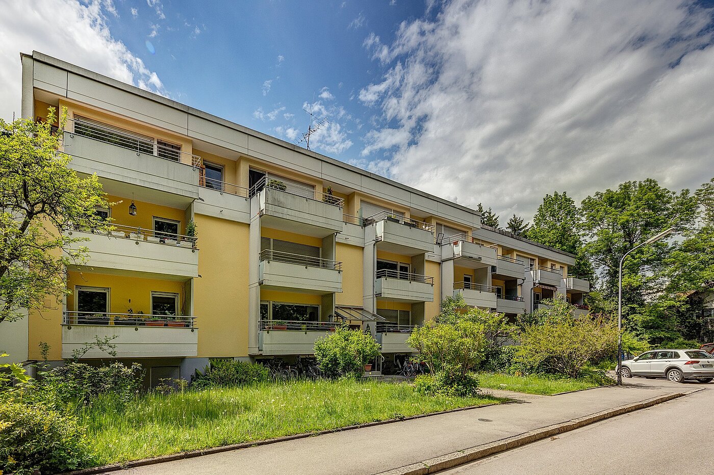 Etagenwohnung mit 1 Zimmer | München-Freimann | 2105ML4 | Fassadenansicht