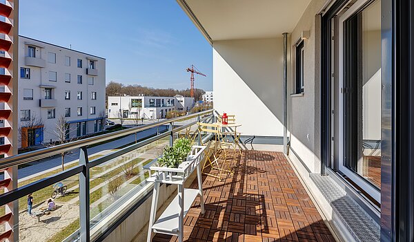 Etagenwohnung mit 2 Zimmern | München-Ramersdorf | 70472 | ...Südbalkon