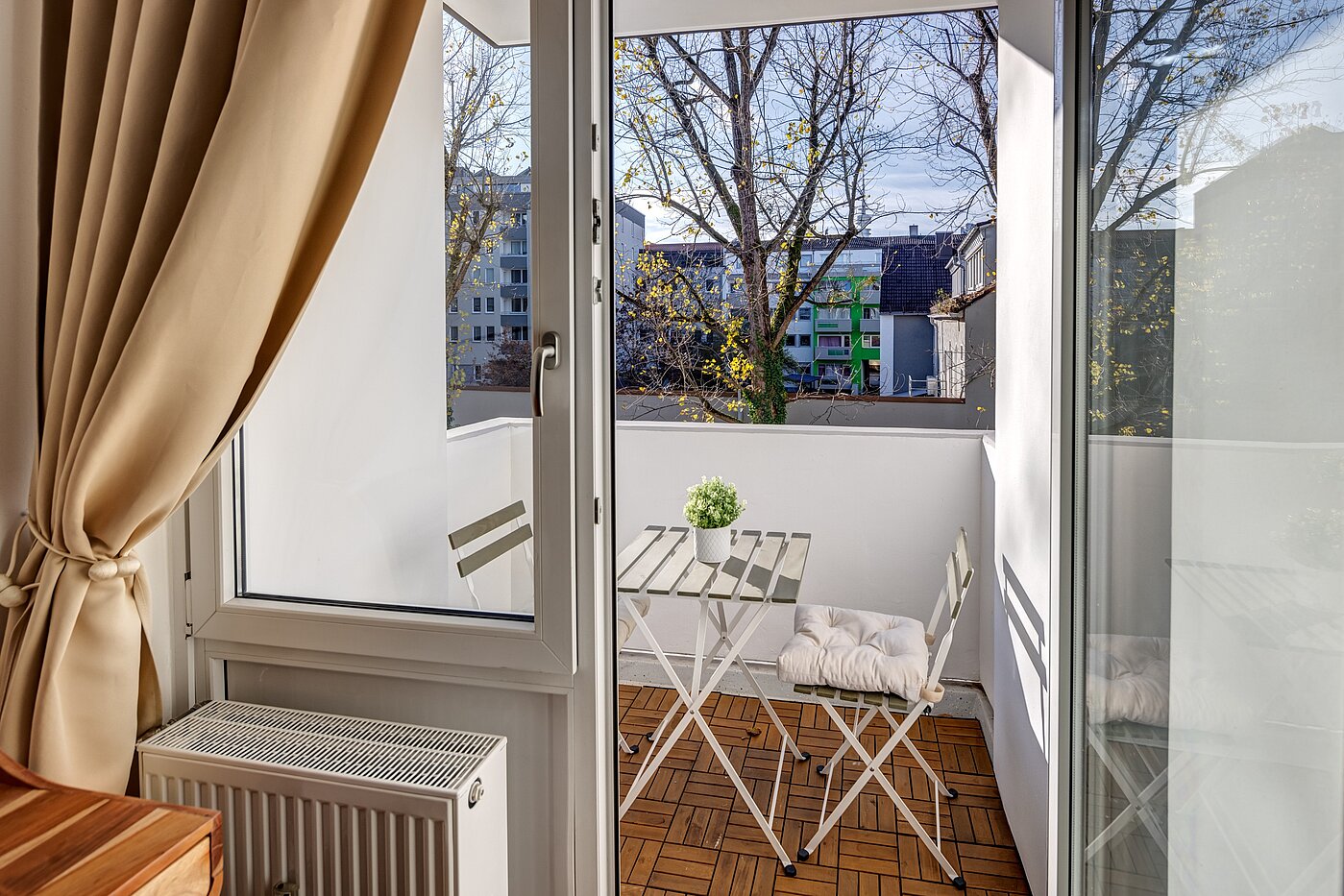 Apartment mit 1 Zimmer | München-Milbertshofen | 70183 | ...und Zugang zum Balkon