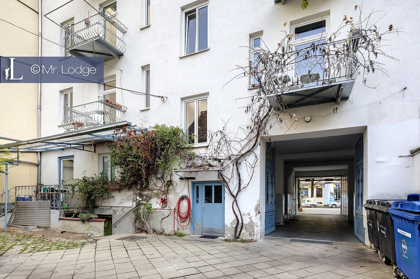 Etagenwohnung mit 2.5 Zimmern | München-Haidhausen | 1710D2 | Hausrückseite