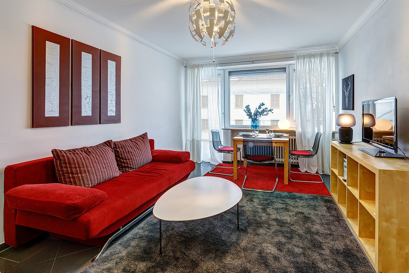 Etagenwohnung mit 2 Zimmern | München-Milbertshofen | 701801 | Gemütliches Wohnzimmer...