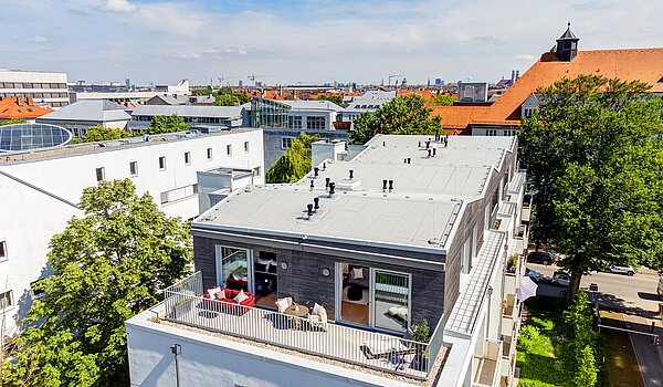 Etagenwohnung mit 2 Zimmern | 70134 | 24m² Sonne und Erholung