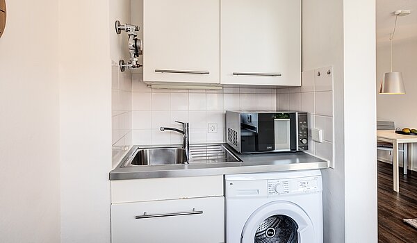 Etagenwohnung mit 1 Zimmer | München-Neuhausen | 702271 | ...integriertem Waschtrockner