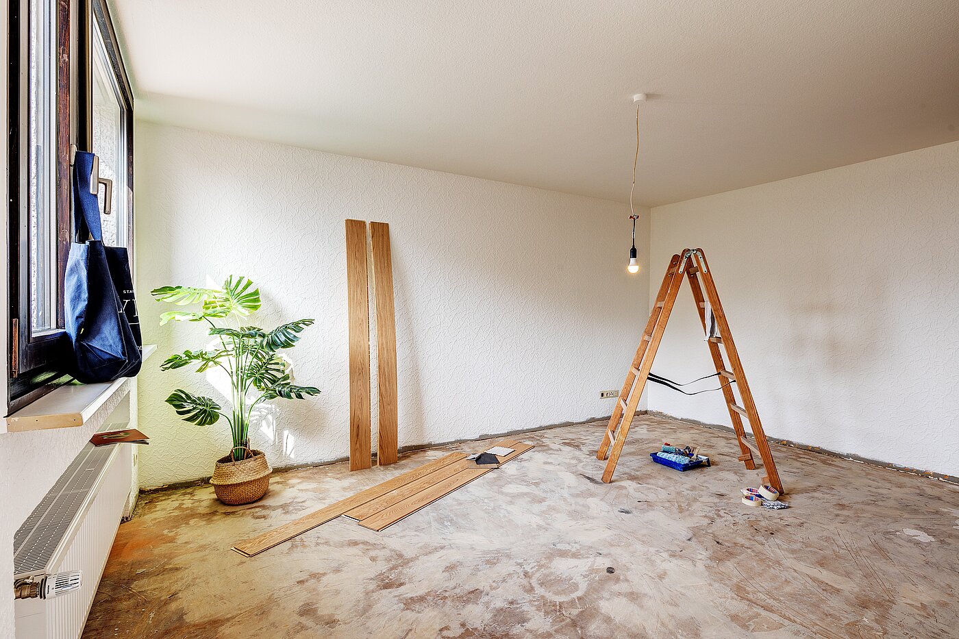 Etagenwohnung mit 2 Zimmern | München-Moosach | 2203ML5 | Helles Wohnzimmer