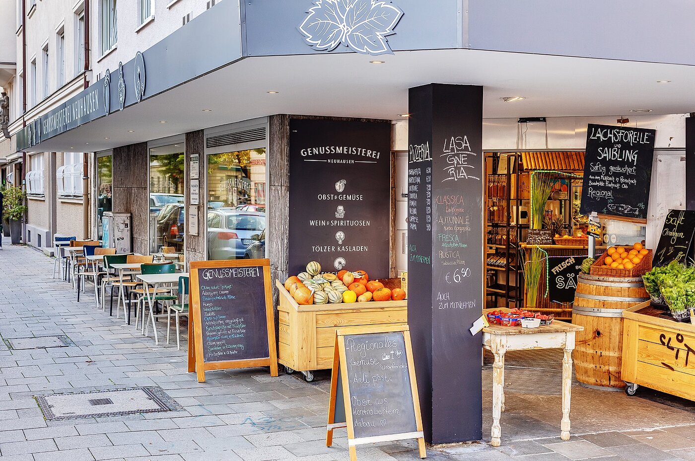 Etagenwohnung mit 1 Zimmer | München-Neuhausen | 2010ML6 | Feinkostladen in der Nähe