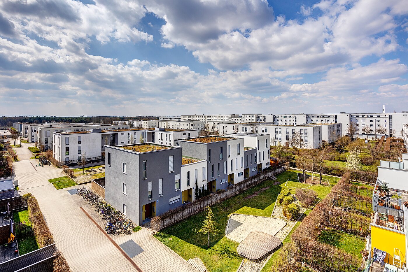 Dachgeschosswohnung mit 3 Zimmern | München-Riem | 701701 | ...Weitblick