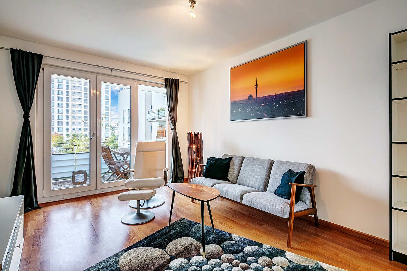 Etagenwohnung mit 2.5 Zimmern | 70020 | Wohnzimmer