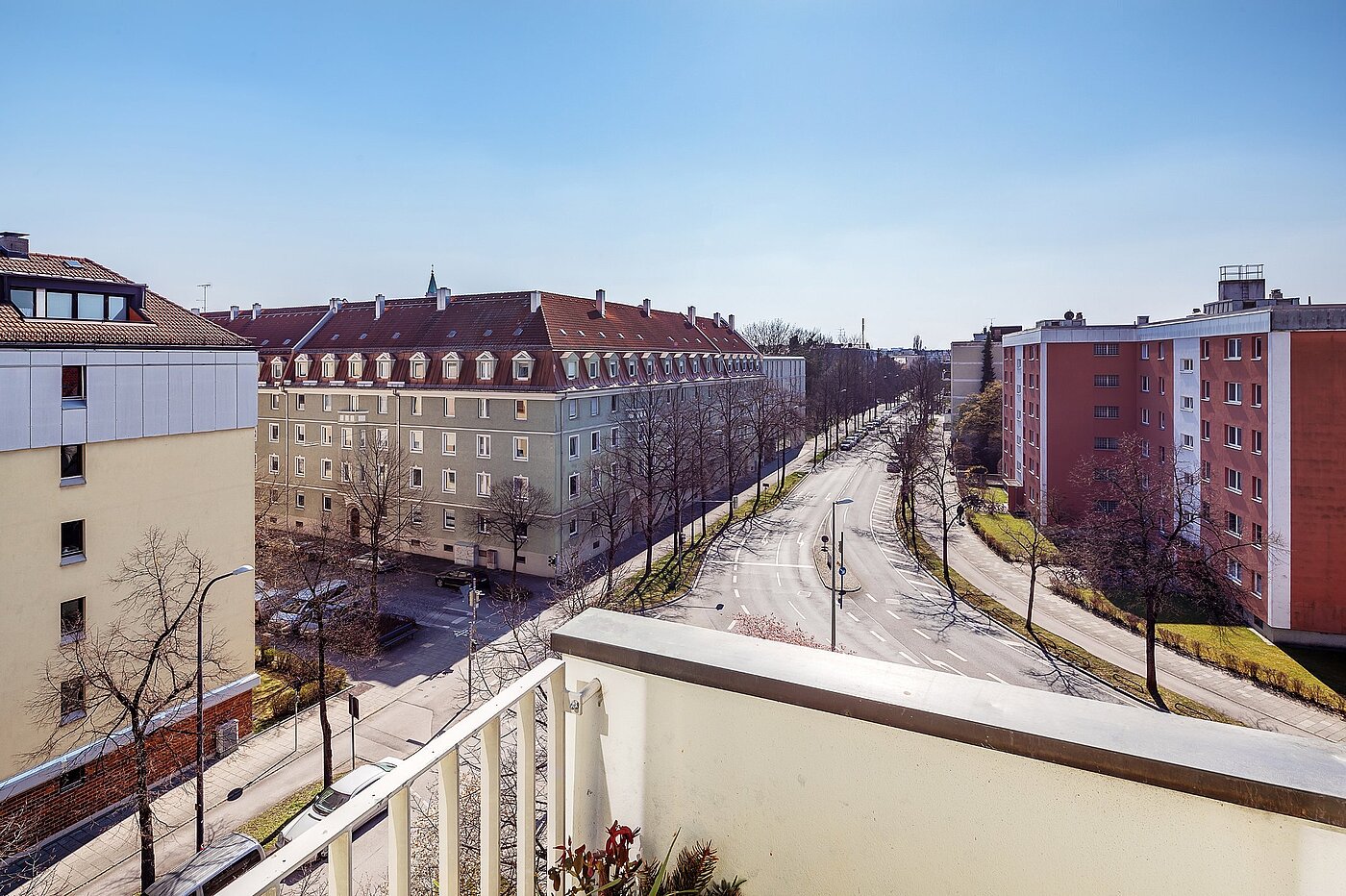 Etagenwohnung mit 2 Zimmern | München-Sendling-Westpark | 2003ML10 | ...Balkon Richtung Süden