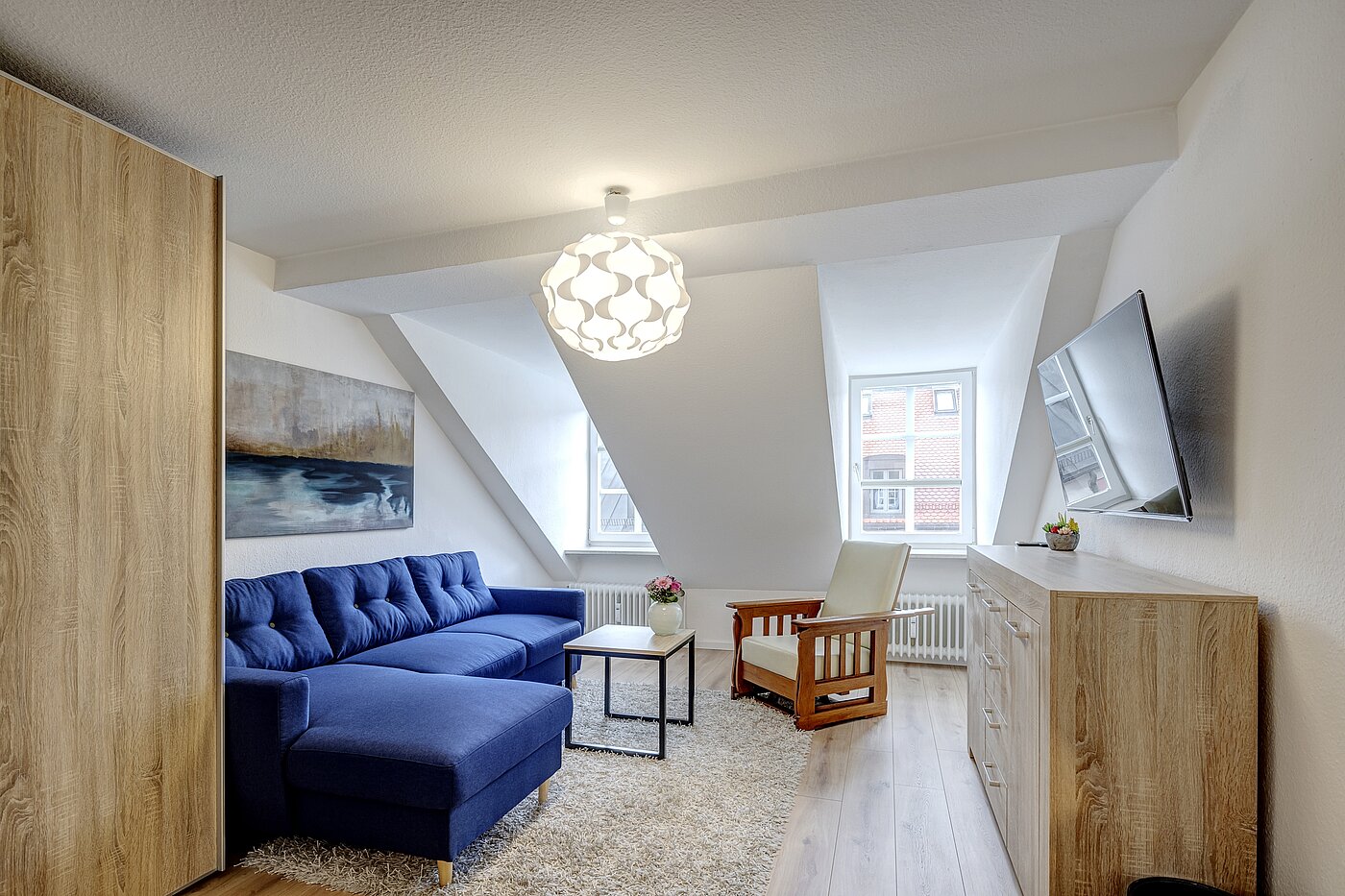 Dachgeschosswohnung mit 4.5 Zimmern | München-Ludwigsvorstadt | 70461 | Wohnen