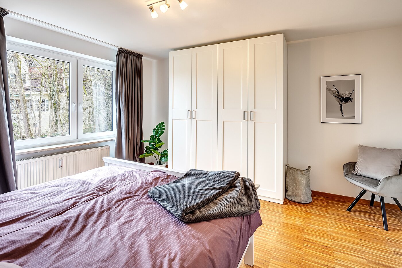 Etagenwohnung mit 3.5 Zimmern | 70284 | Schlafzimmer