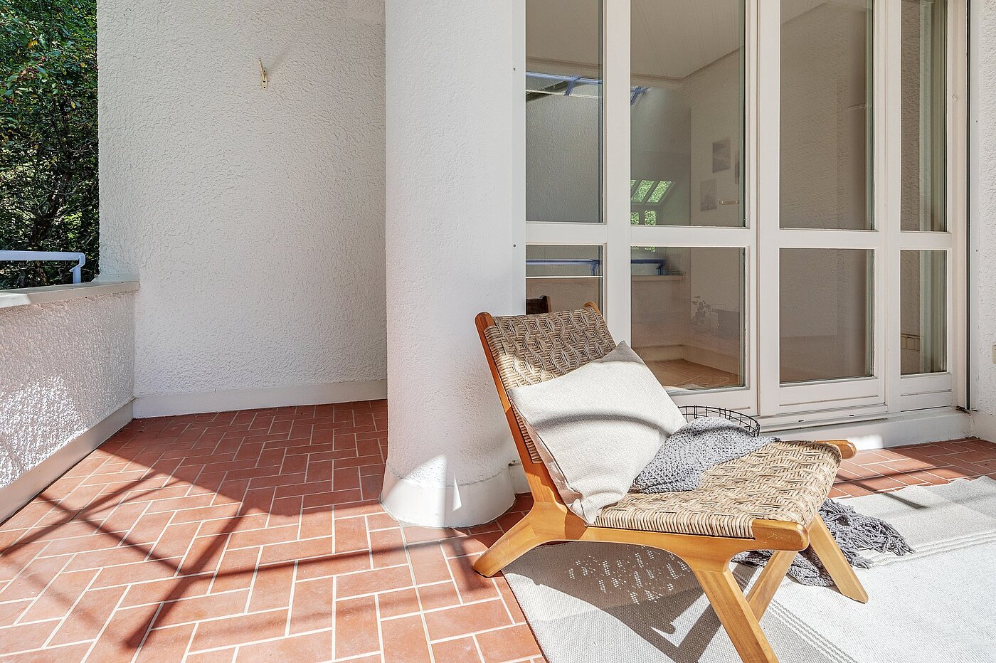 Etagenwohnung mit 3 Zimmern | München-Harlaching | 1908ML6 | ...Süd-West Balkon