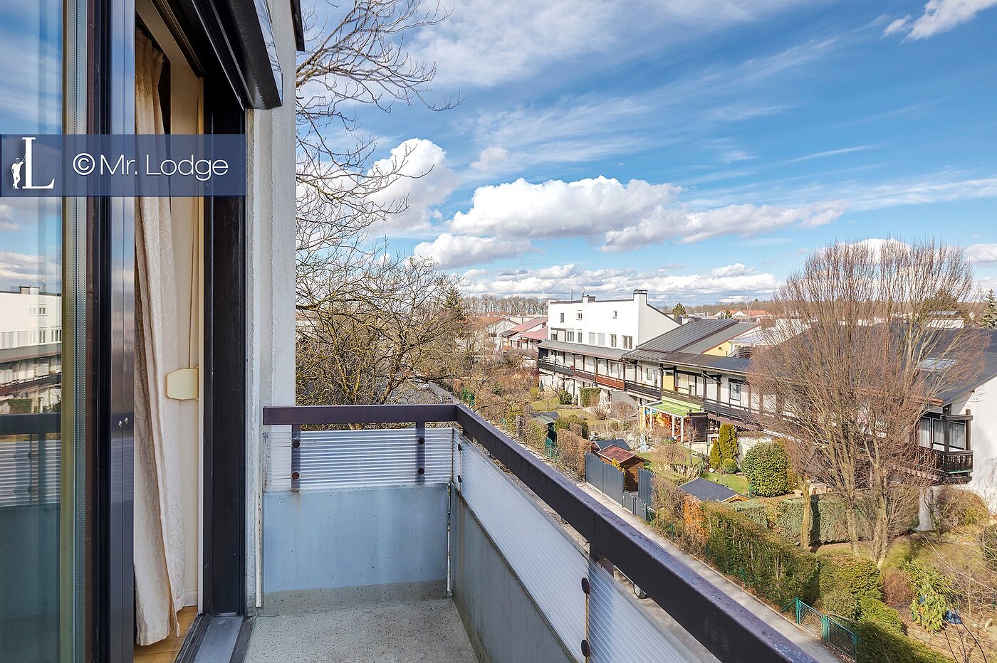 Penthouse mit 4.5 Zimmern | Aschheim | 1802ML7 | Ausblick vom Balkon